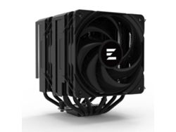 Ventilador de procesador Zalman Cnps14x Duo, negro, compatible con LGA 1150, aluminio con cobre
