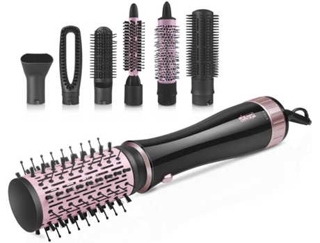 Moldeador de Pelo OHPA DSP (100ºC a 210ºC - 3 Niveles de Temperatura - Negro y Rosa)
