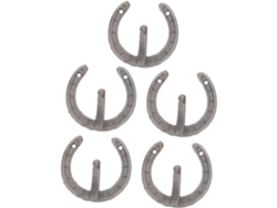 Juego De 5 Ganchos De Pared Decorativos Vintage De Hierro Fundido Para Sala De Estar.