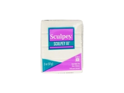 Arcilla polimérica Sculpey 57 g - brillo blanco