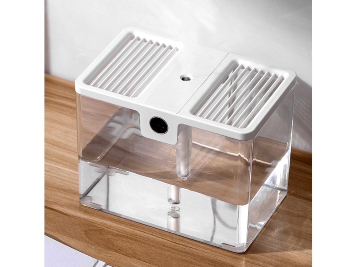 Humidificador De Aire Transparente De 1,5 L Con Difusor De Aceites Esenciales, Modos Ajustables Y Purificador De Aire.