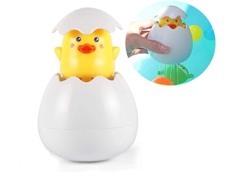 Juguete de baño para bebé Tendak, huevo de aspersión flotante, juguete de rociador de agua para niños, juguete de baño lindo para bañera, ducha, pi...