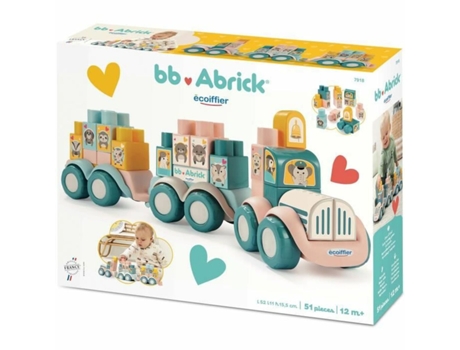 Playset ECOIFFIER Train A Construre