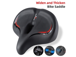 Sillín Para Bicicleta De Carretera Fabricado Con Material De Pu Grueso, Elástico, Impermeable, Cómodo, Transpirable Y Antideslizante.