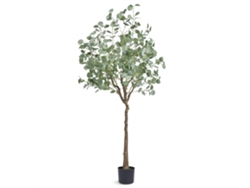 Eucalipto Artificial 181 cm con Maceta Ajustable y Musgo Tekmaquinas