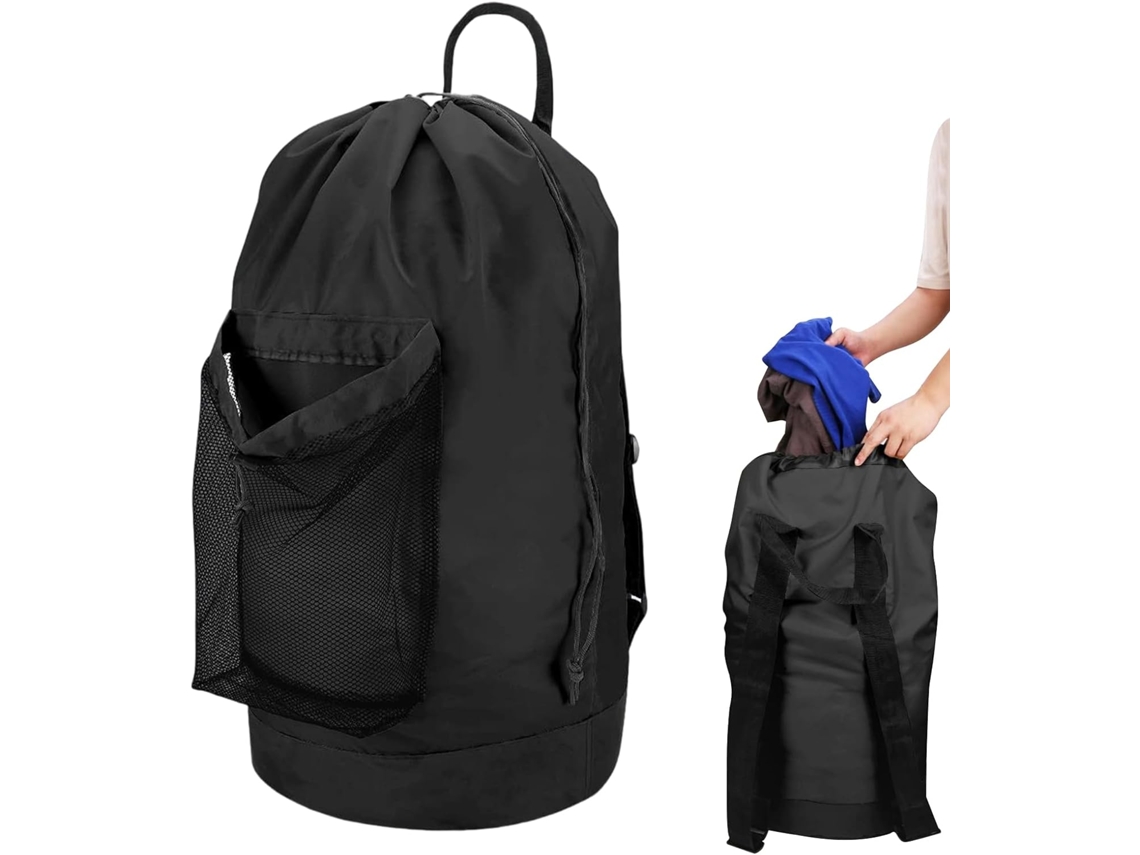Mochila Para La Colada | Cesta Para La Colada Con Cierre De Cordón - Almacenamiento Portátil Para Ba