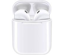 I12 True Wireless Auriculares Bluetooth (Intrauditivos - Micrófono - Blanco) CHRUI