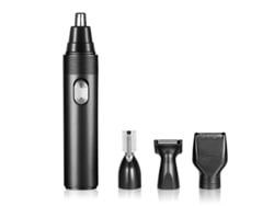 Usb | Portátil - Recortadora De Vello Nasal Recargable Por Usb, Multiusos, Que Combina Cuatro Funciones En Una. Con Cuchillas Lavables Y Un