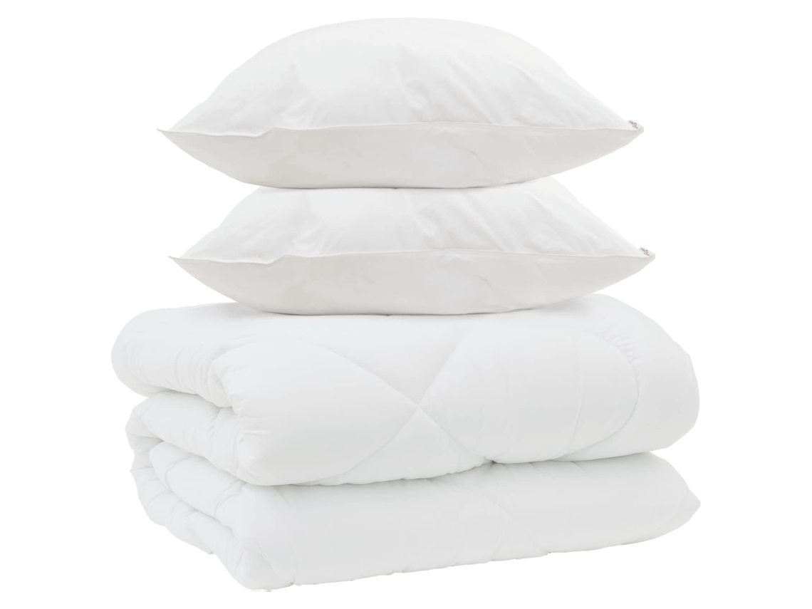 Edredón De Invierno Con Almohada 3 Uds | Duvet Microfibra