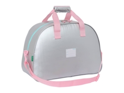 Bolsa de deporte Benetton Silver 48cm Plata