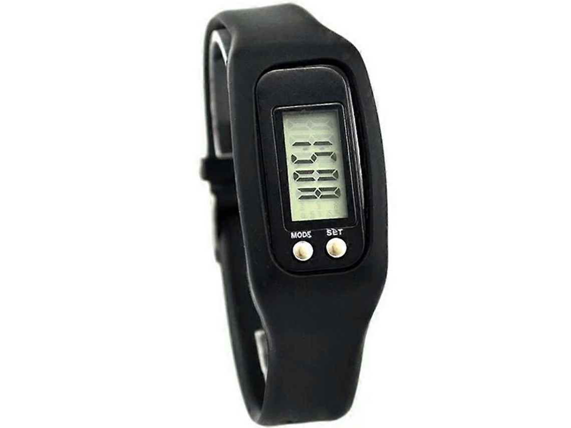 Reloj podómetro con pantalla LCD, funcionamiento sencillo, rastreador de actividad física para caminar, pulsera, contador de pasos digital Ly Ebike