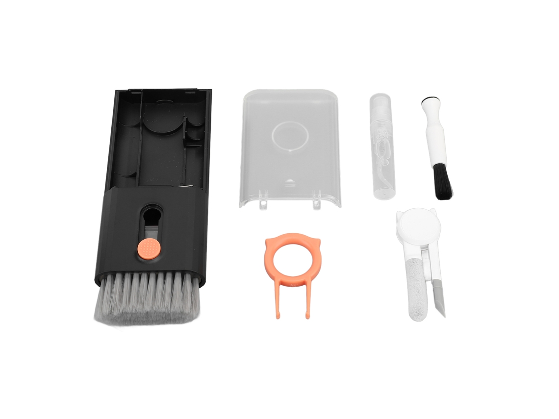 Kit De Limpieza Electrónico Multifuncional 10 En 1 Para Pc, Portátil, Pantalla Y Teclado - Negro