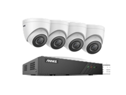 Sistema de cámara de seguridad, resolución de 5 MP, compresión H.265, compatible con 8 canales, cámara de torreta de 4 canales, sin OEM