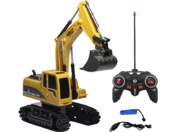 Tractor a control remoto CHRUI BF1074 (Amarillo - 26x9x15cm - Edad mínima: 4 años)