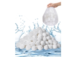 Juego de bolas filtrantes de poliéster para piscina de 0,7 kg de Tekmaquinas