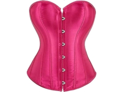 Corsé Gótico De Seda De Talla Grande Con Encaje Y Varillas - Faja Moldeadora Para Mujer