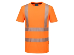 Camiseta Deportiva Alta Visibilidad Kx3 Manga Corta | Trabajo Naranja / M