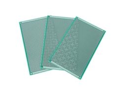3 Piezas 9x15 Lata De Spray Doble Cara Placa De Circuito Universal Accesorios Equipo Verde