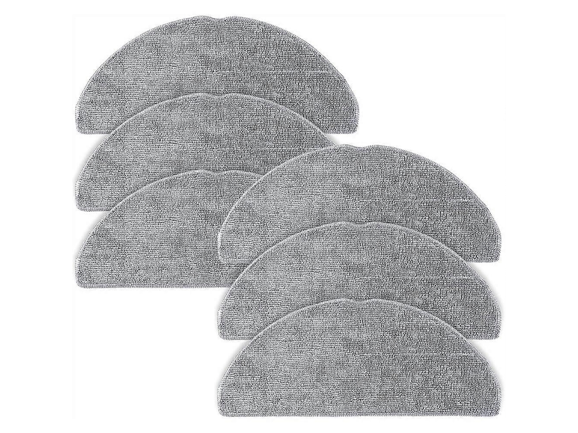 6 Pack Microfiber Mop Cloths For M5 / M5+ / L5 / L5+ Robot Vacuum Cleaner, Reusable Mop Cloths