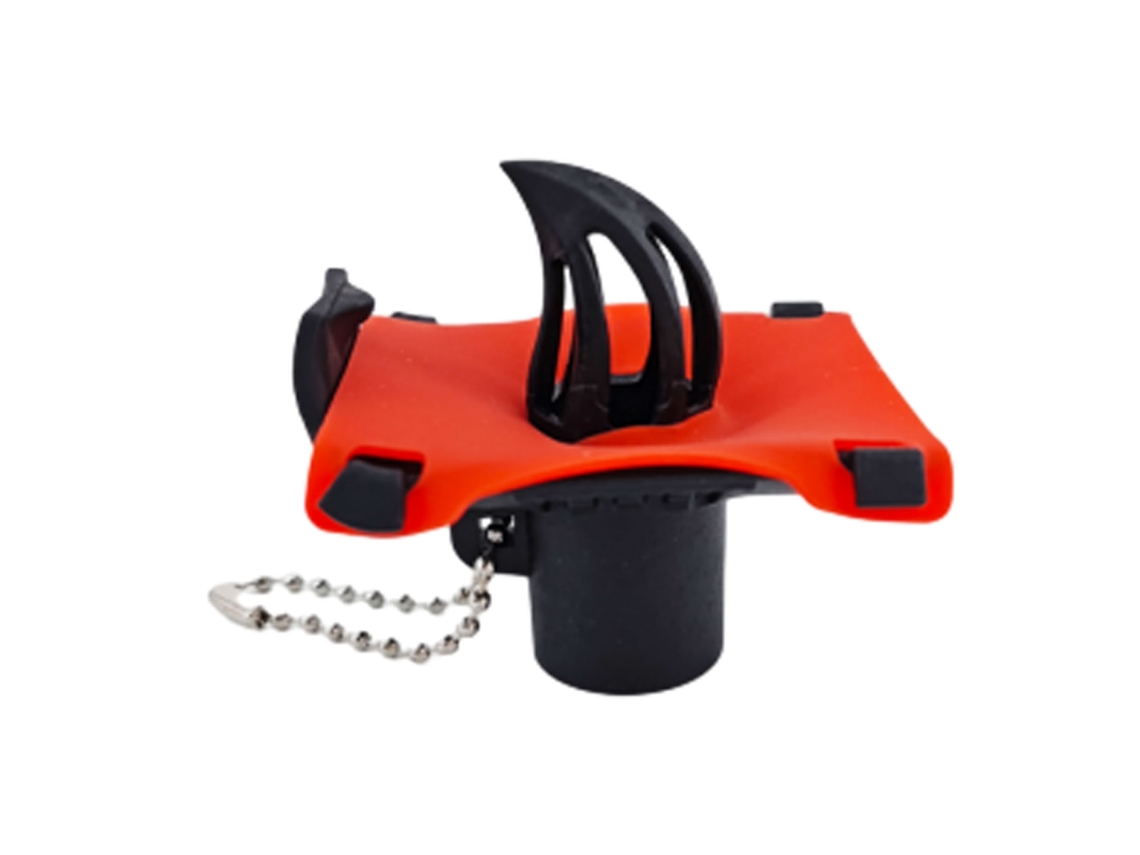 Abrelatas Innovador Con Llavero, Diseño Compacto Y Multifuncional Para Cerveza, Espectáculos, Fiestas Y Vacaciones, En Color Rojo.