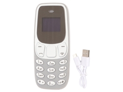 El Teléfono Más Pequeño Del Mundo, Manos Libres, Bluetooth, Marcador, Tarjeta Sim Dual, Desbloqueado, Gsm 2 En 1, Mini Teléfono Móvil Gris