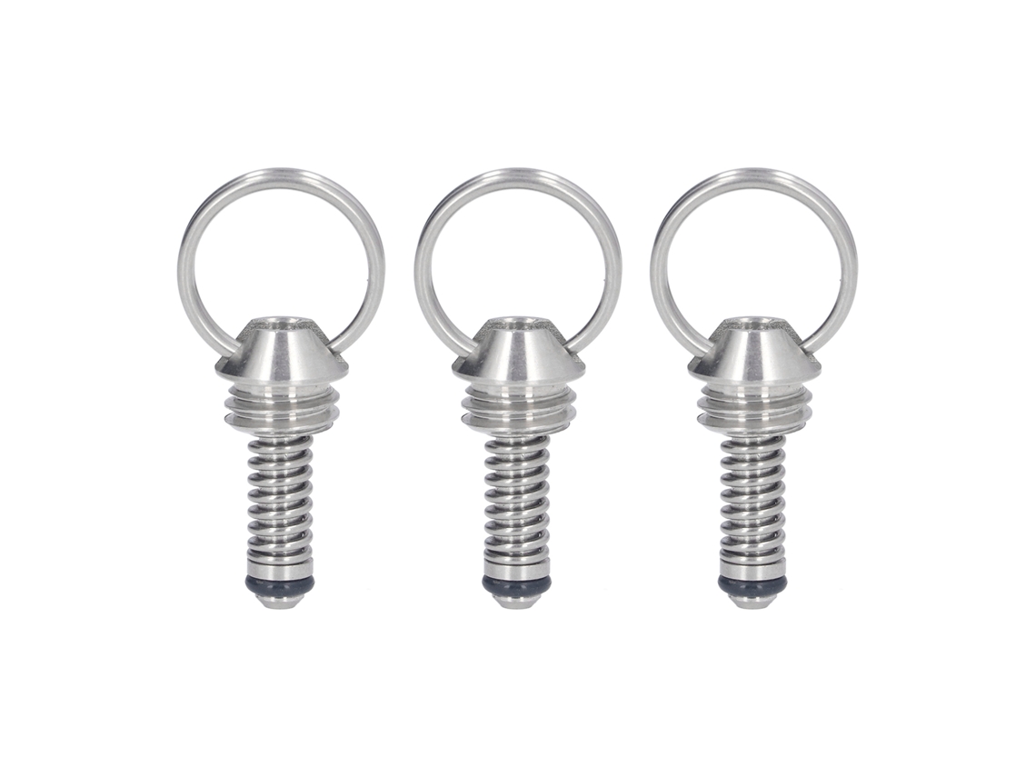 3 Válvulas De Alivio De Presión De Acero Inoxidable 304 Para Barriles De Cerveza (repuesto).