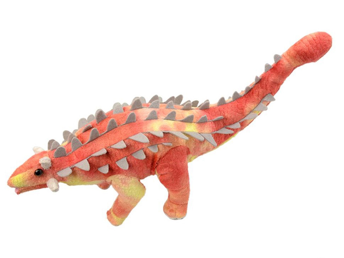Peluche WILD PLANET Anquilosaurio (36 x 8 x 11 cm - Poliéster)