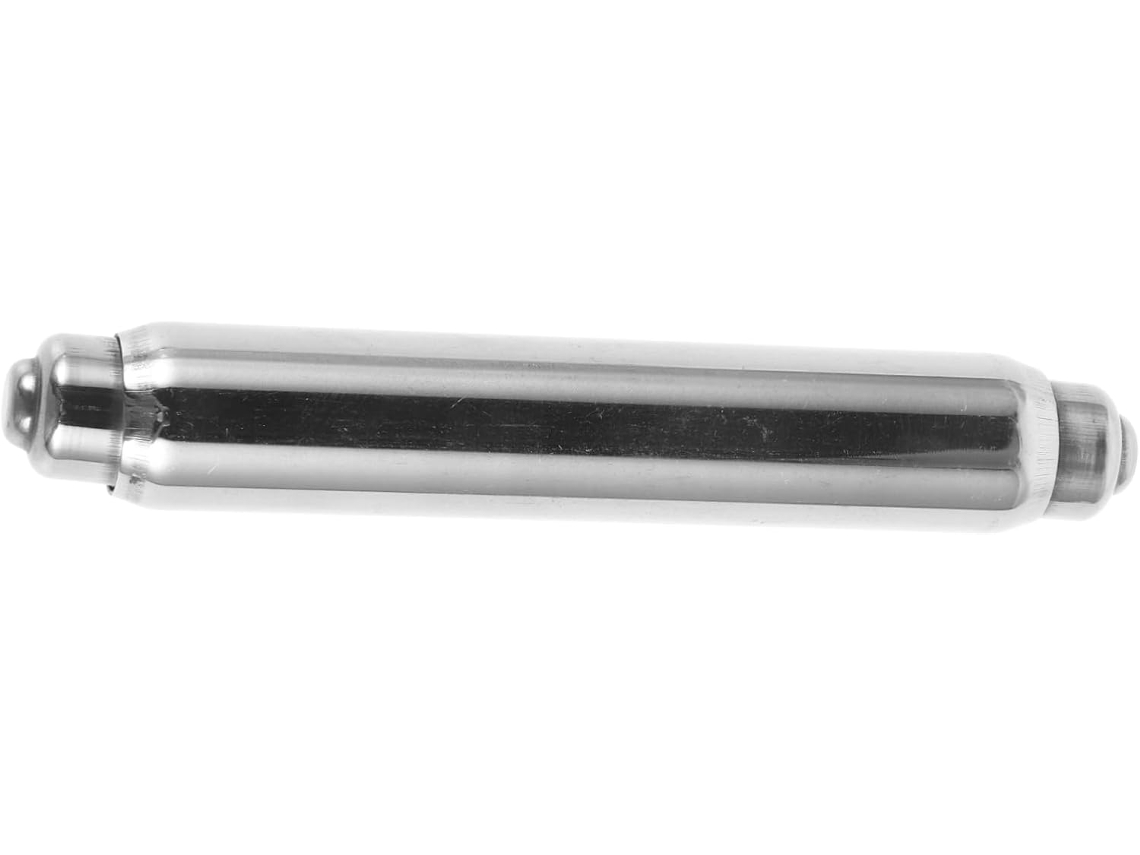 Porta rollos de papel higiénico extensibles de acero inoxidable, reutilizables, Slowmoose
