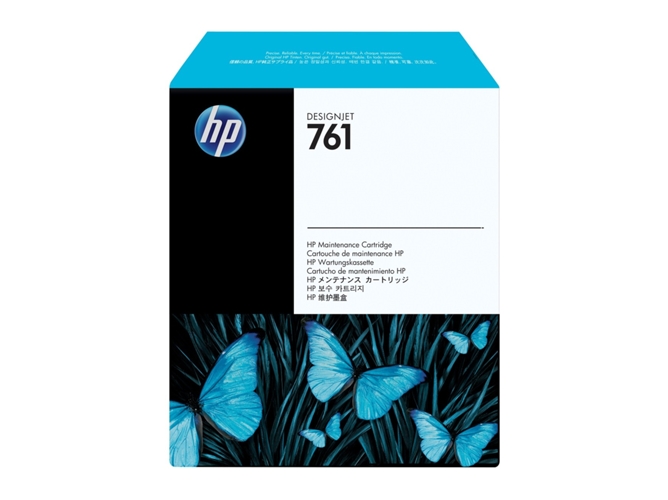 Cartucho de Tinta Original HP 761 Mantenimiento CH649A para DesignJet T7100, T7200 Production Printer