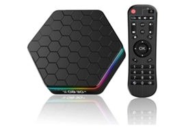 Box Smart TV YIZHOOD (Android 4K Ultra HD 4 GB RAM WiFi Negro)