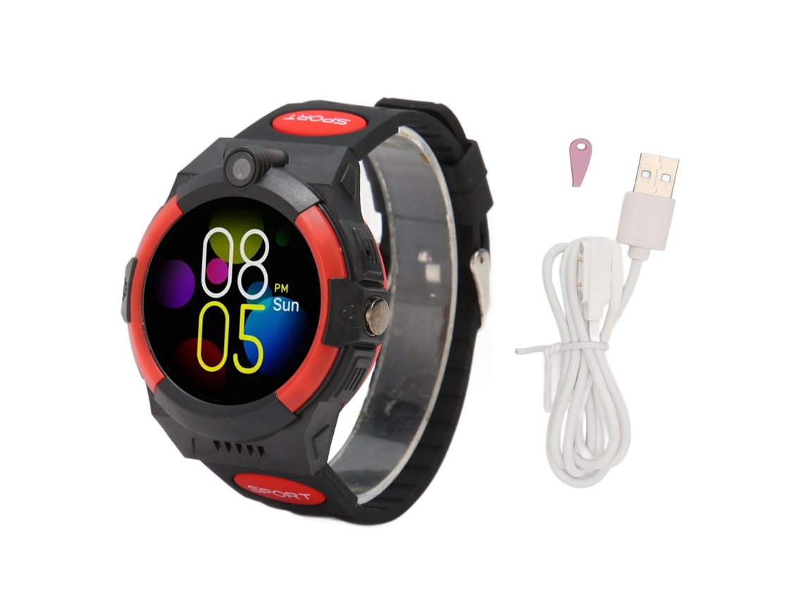 Reloj Inteligente 4g Para Niños Con Llamadas De Voz Y Video, Localización Lbs, Pantalla Táctil Ip67, Sos
