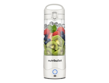 Batidora de Vaso NUTRIBULLET Portable NBP003W (0,475 L - Blanco)