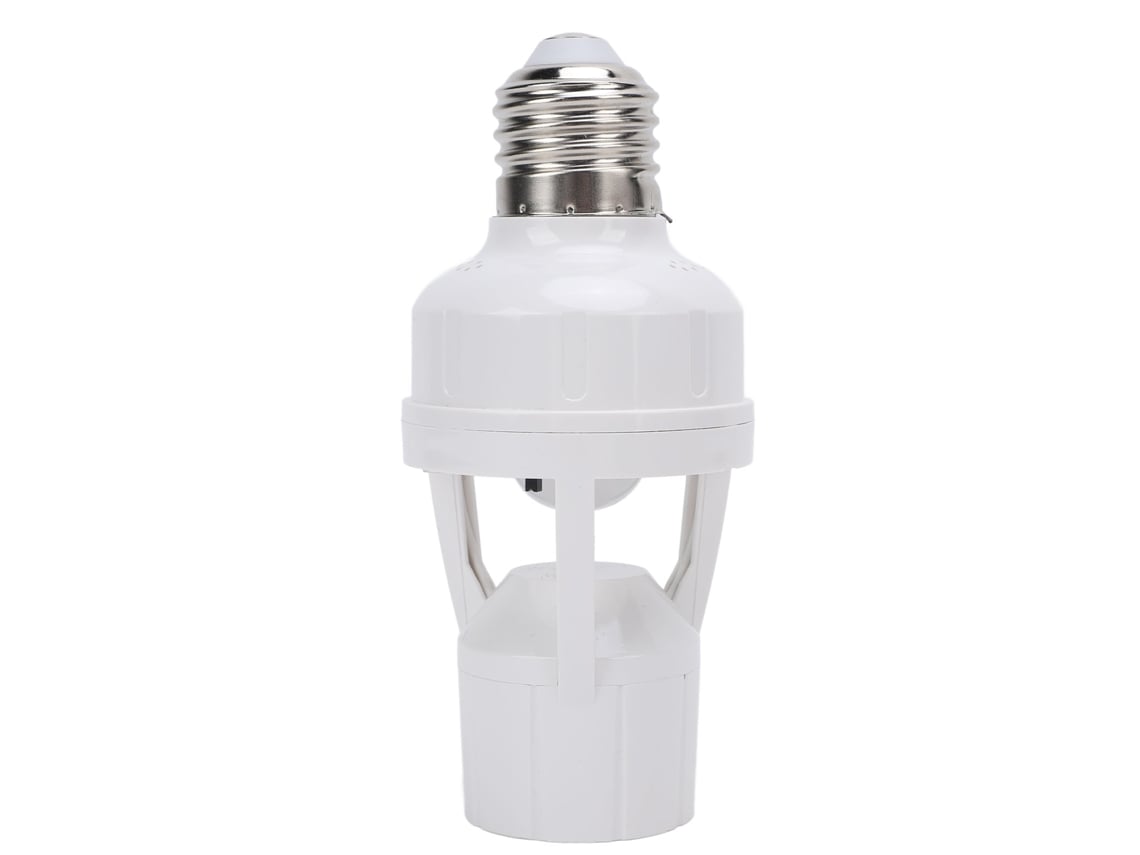 Portalámparas E27 Con Sensor De Movimiento Infrarrojo, Enchufe Led Inteligente Para El Hogar.