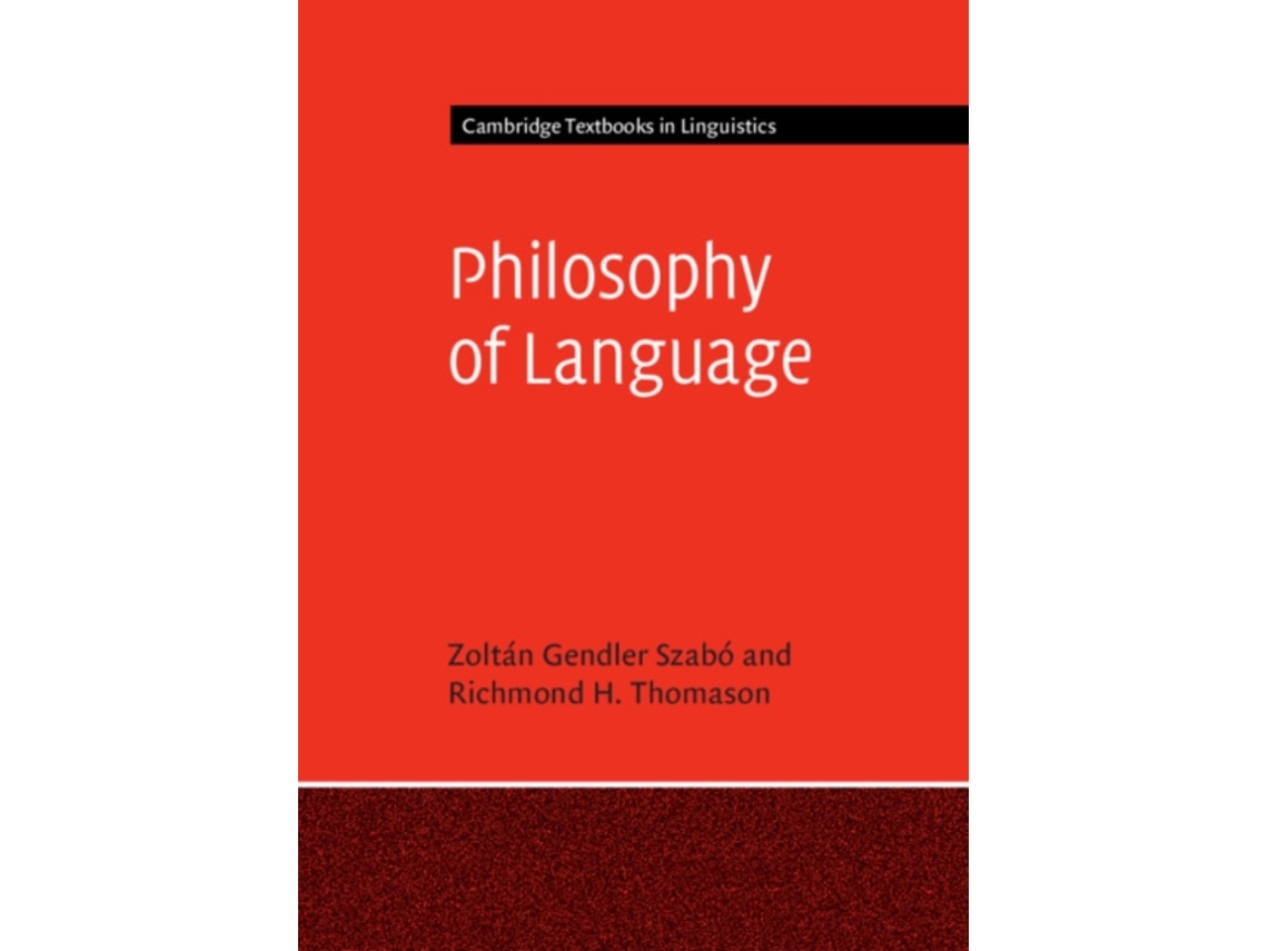 Libro Philosophy of Language (Inglés)