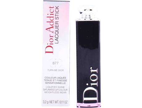 Labial DIOR Addict Lacquer Lipstick 877 Turn Me Dior
