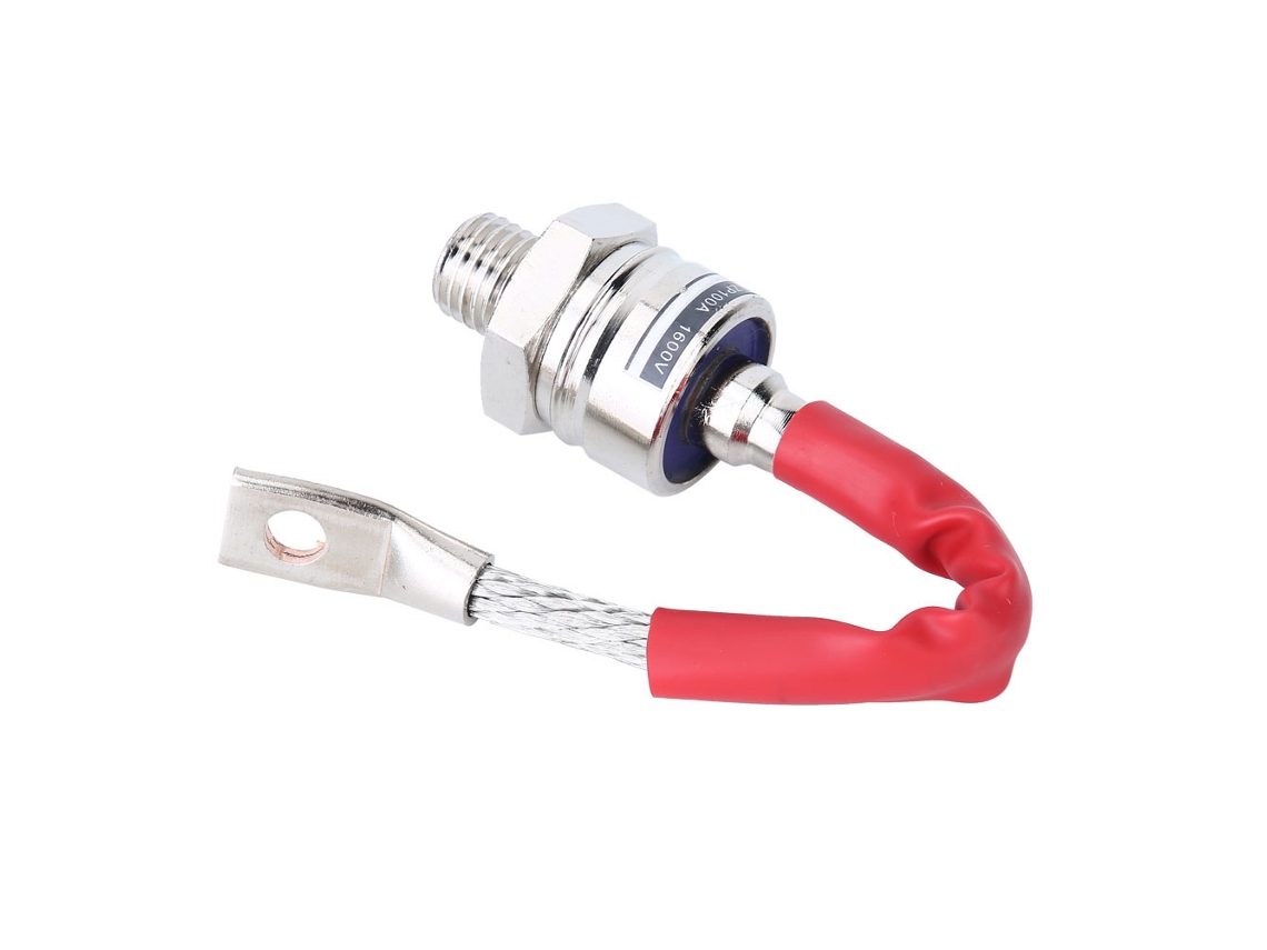 Diodo Rectificador De Potencia Zp100a Espiral 1600v Con Hilo De 16mm Para Accesorios Electrónicos