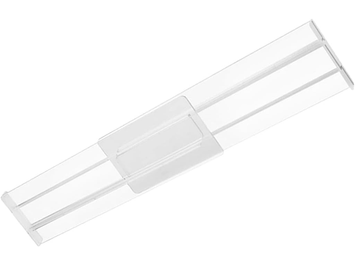 Separador Cajones Plástico Transparente Ajustable Extensible Práctico Organizador Guardar Accesorios