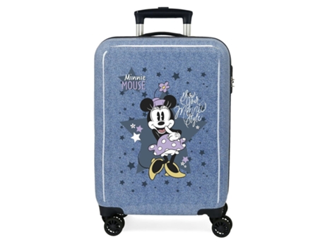 Maleta de Cabina MINNIE (38 x 55 x 20 - ABS - Azul)