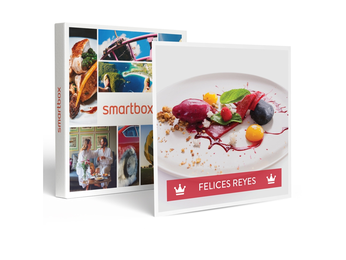 Caja Regalo SMARTBOX Felices Reyes: 1 menú en un restaurante de la Guía MICHELIN