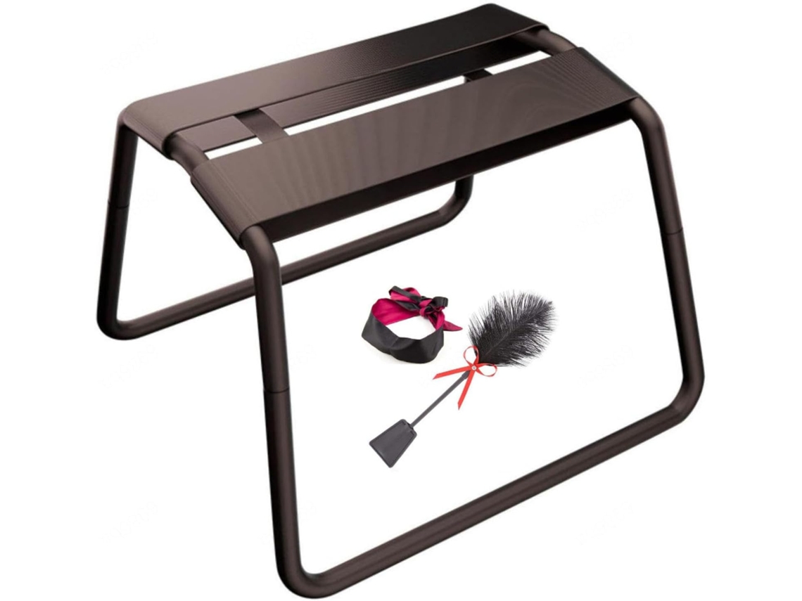 Silla multifuncional ALIPIS fabricada en hierro, robusta, duradera y fácil de transportar.