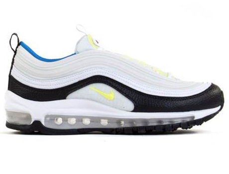 Tenis Deportivas NIKE Air Max 97 Gs (Blanco, Negro - Tejido, Material Sintético- 36,5)