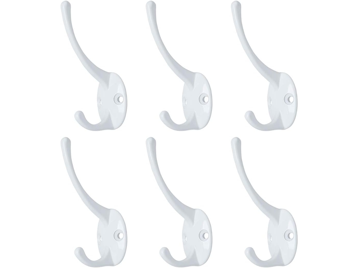 Perchero, Gancho De Pared, Abrigos, Toallas, Organizador De Baño Con Tornillos, Aleación De Zinc