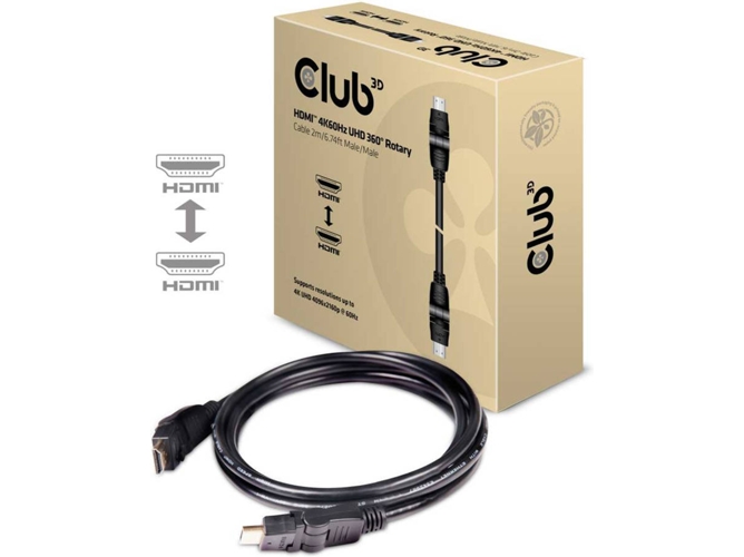 Cable HDMI CLUB3D (HDMI - HDMI)