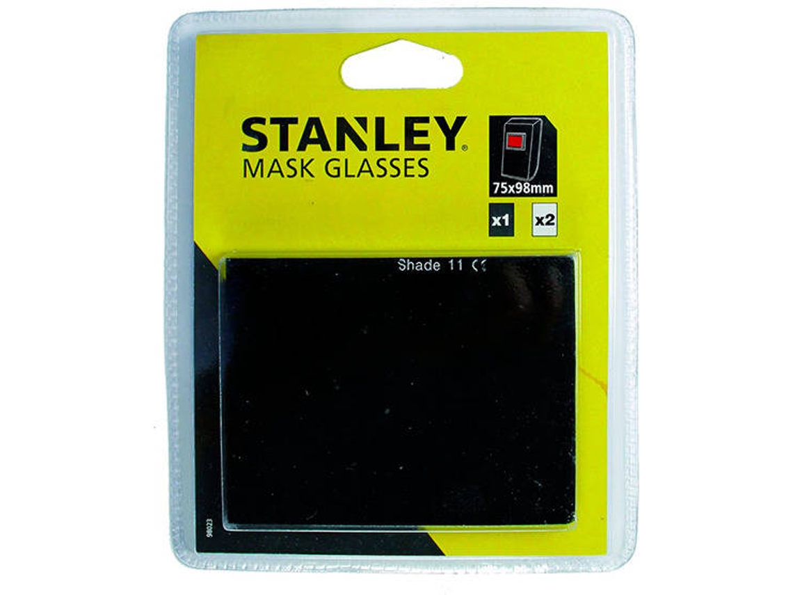 Protección STANLEY WELDING Vidrio Protector Para Soldadura (75 mm x 98 mm 2 Unidades)