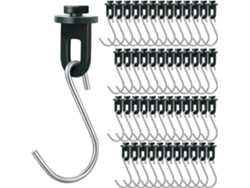 Rebe-50 Clips Y Ganchos S De Inoxidable Para Jardín, Clip De Invernadero Y Gancho Para Plantas Colgantes Al Aire Libre