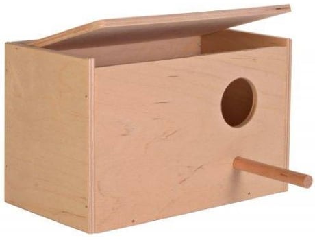 Caseta para Periquitos TRIXIE (21x13x12cm - Madera)