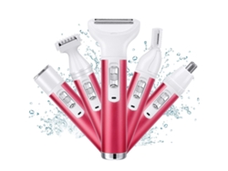 JILLIOPER Afeitadora Eléctrica Multifunción para Cabello, Cejas, Vello Facial y Zonas Íntimas, Afeitadora Corporal Completa