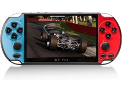 Consola de juegos GOKOCO X7 Plus de 5,1 pulgadas con joystick dual y 8 GB de almacenamiento.