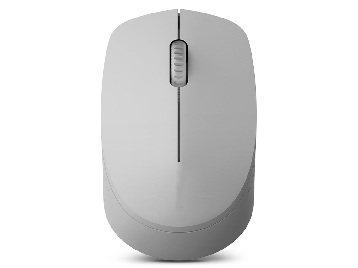 Ratón inalámbrico Bluetooth multidispositivo Yizhood M100g, 1300 dpi, silencioso, 3 botones, 2,4 g, para portátil, tableta, PC y Mac, color gris