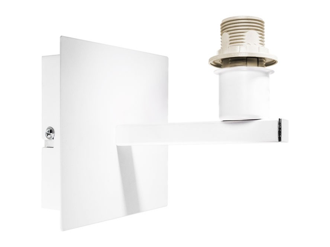 Base para Aplique Sydney 1Xe14 C.12Xl.15Xalt.13Cm Blanco FERRIMEX